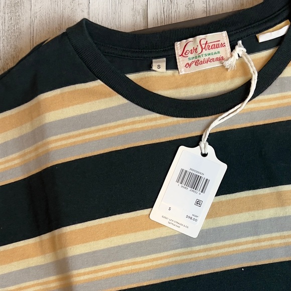 Levi's Vintage Clothing 1940's Split Hem Tee (Grey Haze) - Picture 9 of 16